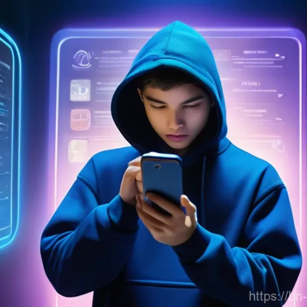 영화 리뷰 앱 활용법 - **A thoughtful young adult navigating a digital landscape of movie apps.**
    A 17-year-old, dresse...