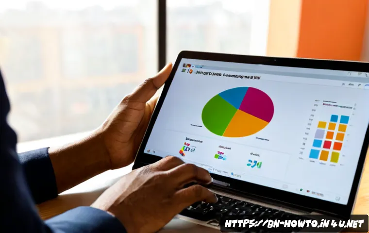 Home 17 소셜 미디어 분석 도구 활용법 - Photorealistic Bengali marketing professional using a social media analytics dashboard on a laptop, ...